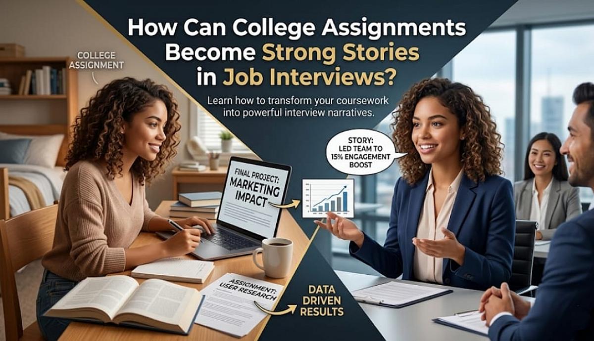 How Can College Assignments Become Strong Stories in Job Interviews?