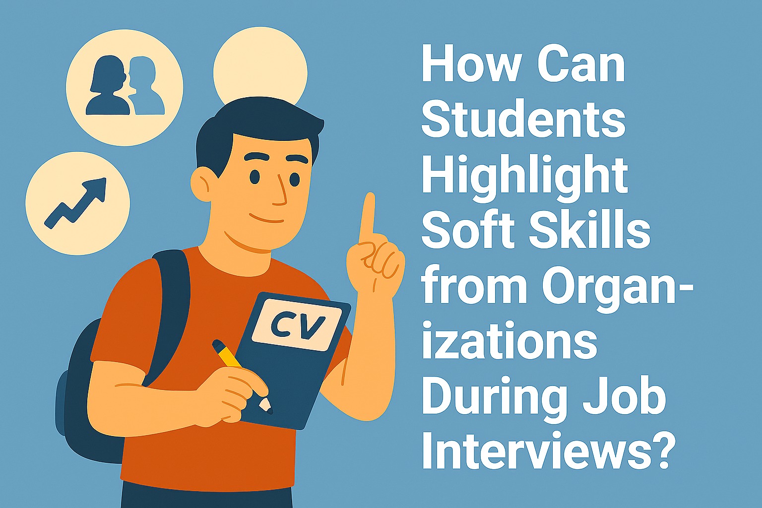 How Can Students Highlight Soft Skills from Organizations During Job Interviews?
