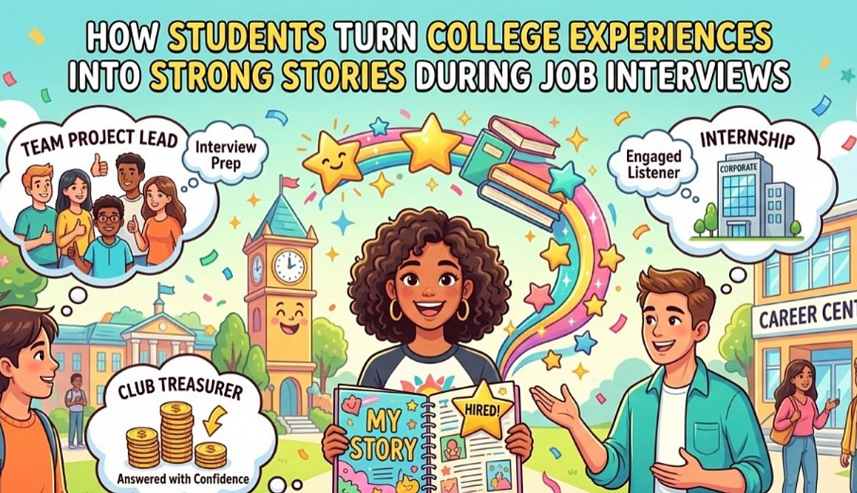 How Students Turn College Experiences into Strong Stories During Job Interviews