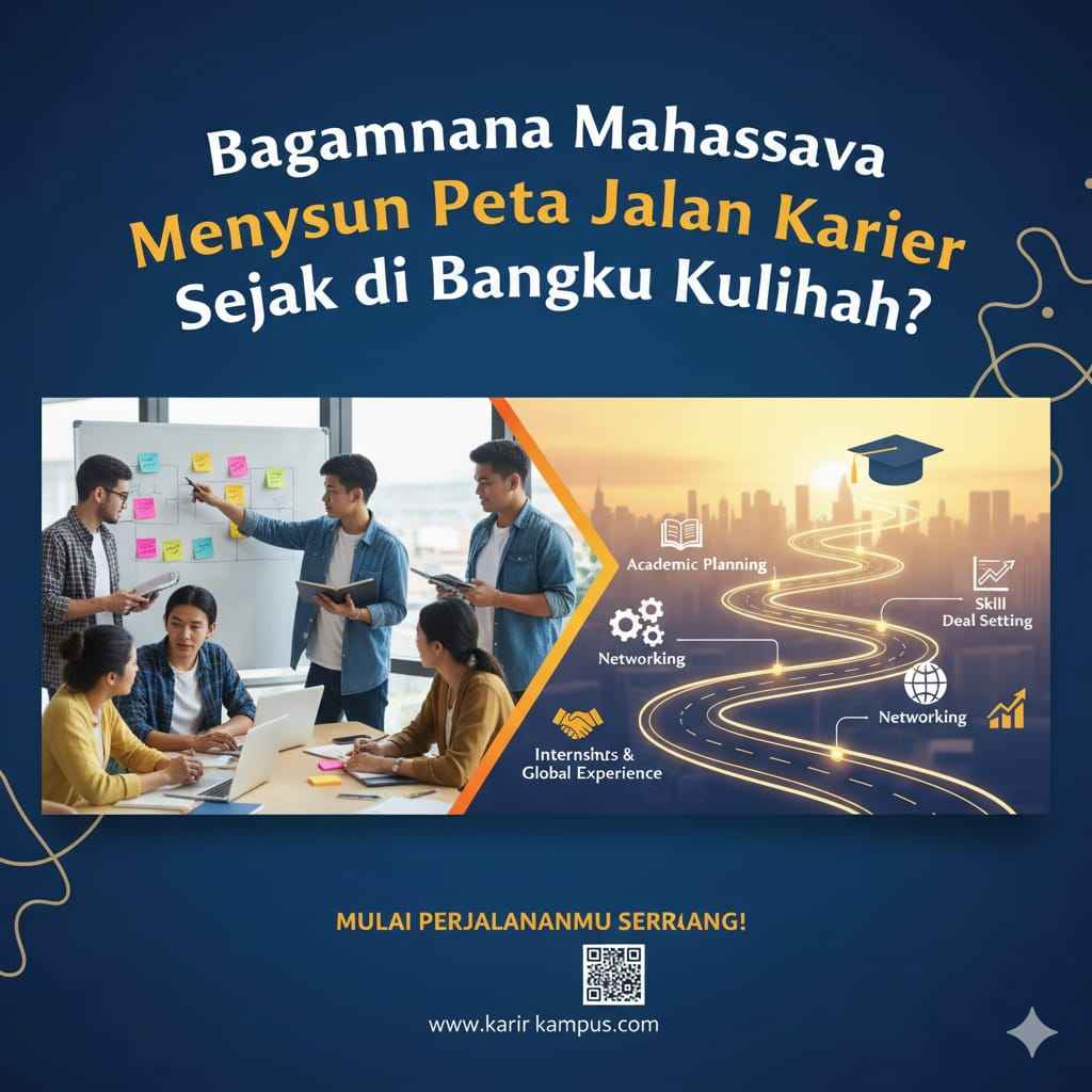 Bagaimana Mahasiswa Menyusun Peta Jalan Karier Sejak di Bangku Kuliah?
