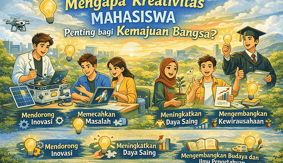 Mengapa Kreativitas Mahasiswa Penting bagi Kemajuan Bangsa?