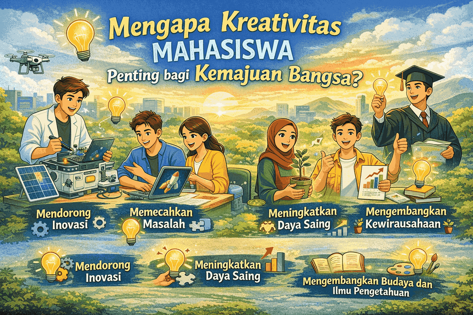 Mengapa Kreativitas Mahasiswa Penting bagi Kemajuan Bangsa?