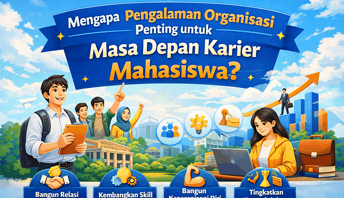 Mengapa Pengalaman Organisasi Penting Untuk Masa Depan Karier Mahasiswa?