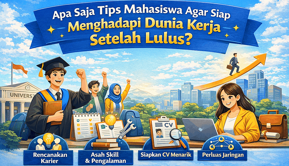 Apa Saja Tips Mahasiswa Agar Siap Menghadapi Dunia Kerja Setelah Lulus?
