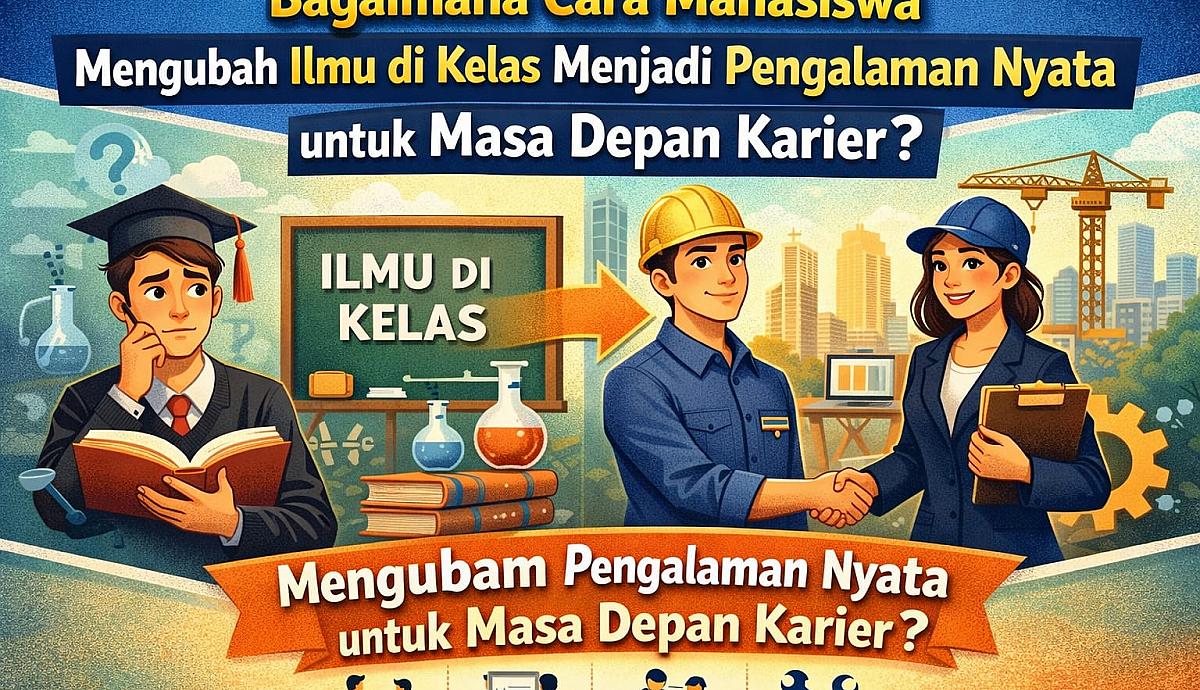 Bagaimana Cara Mahasiswa Mengubah Ilmu Di Kelas Menjadi Pengalaman Nyata Untuk Masa Depan Karier?
