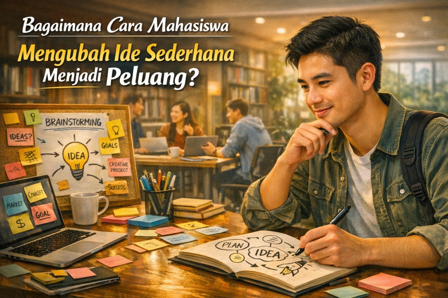 Bagaimana Cara Mahasiswa Mengubah Ide Sederhana Menjadi Peluang?