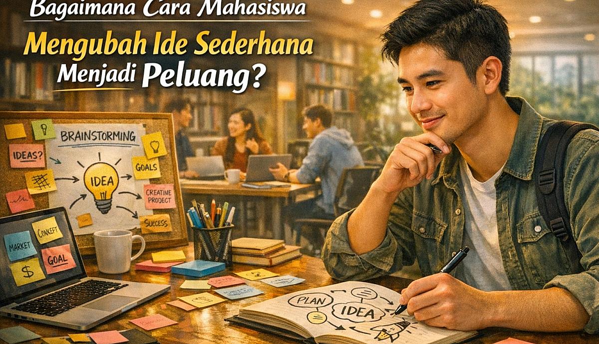 Bagaimana Cara Mahasiswa Mengubah Ide Sederhana Menjadi Peluang?