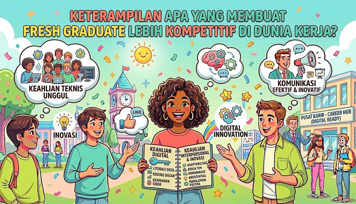Keterampilan Apa yang Membuat Fresh Graduate Lebih Kompetitif di Dunia Kerja?