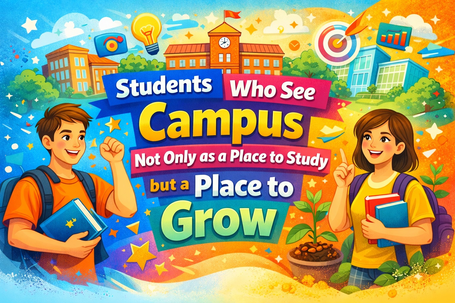 Students Who See Campus Not Only as a Place to Study but a Place to Grow