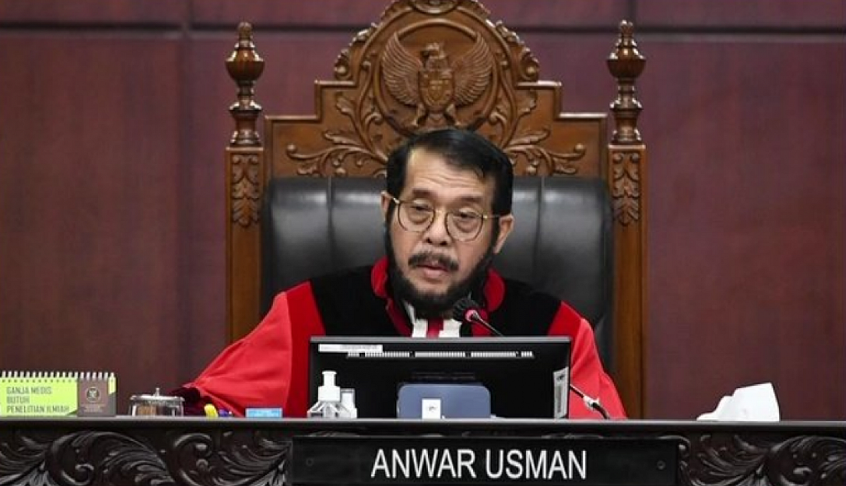 Anwar Usman Pamit dari MK, Sampaikan Permohonan Maaf di Sidang Terakhir