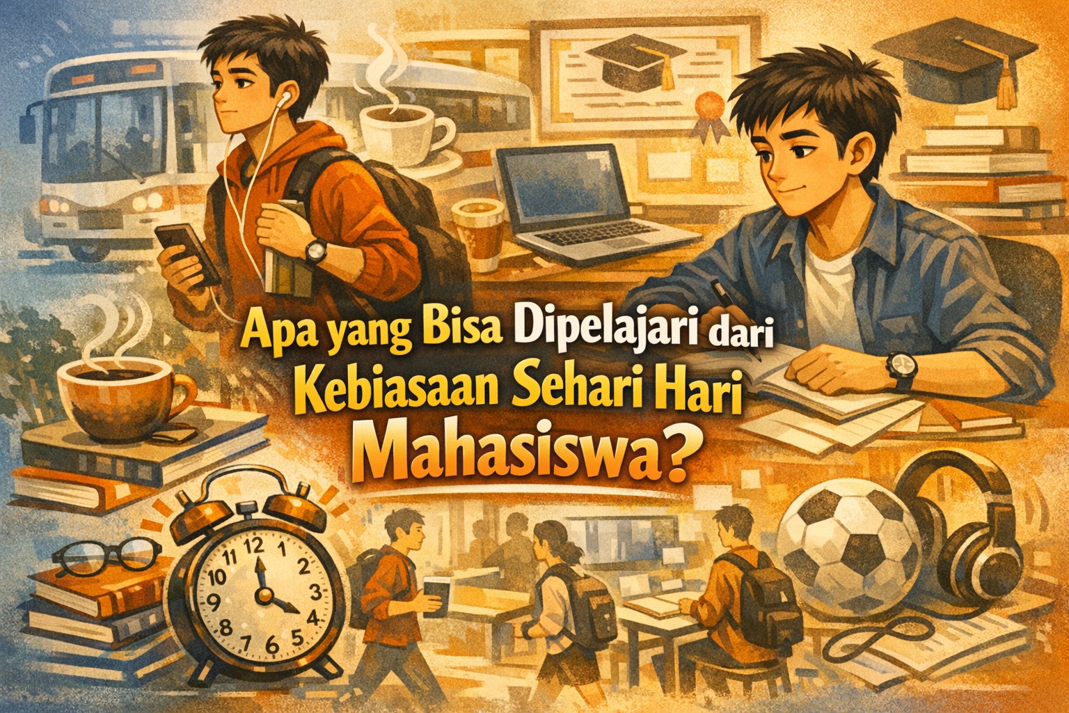Apa yang Bisa Dipelajari dari Kebiasaan Sehari Hari Mahasiswa?