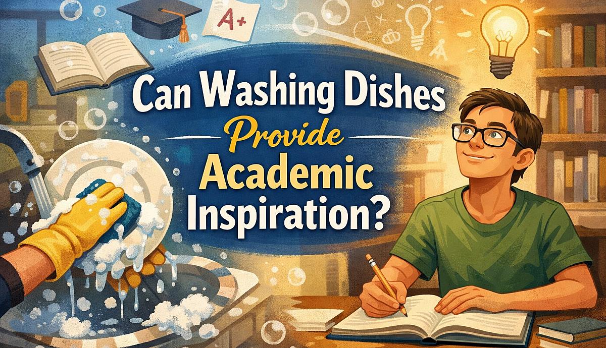 Can Washing Dishes Provide Academic Inspiration?