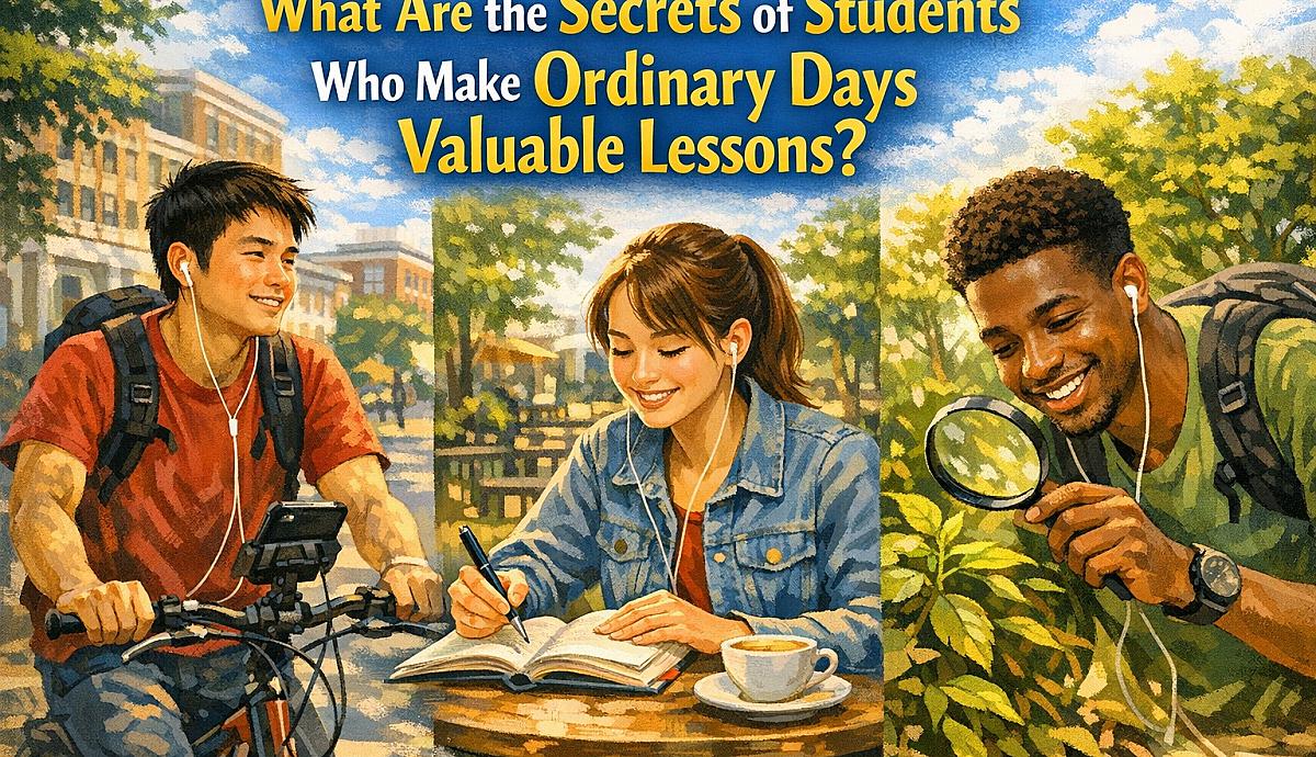 What Are the Secrets of Students Who Make Ordinary Days Valuable Lessons?