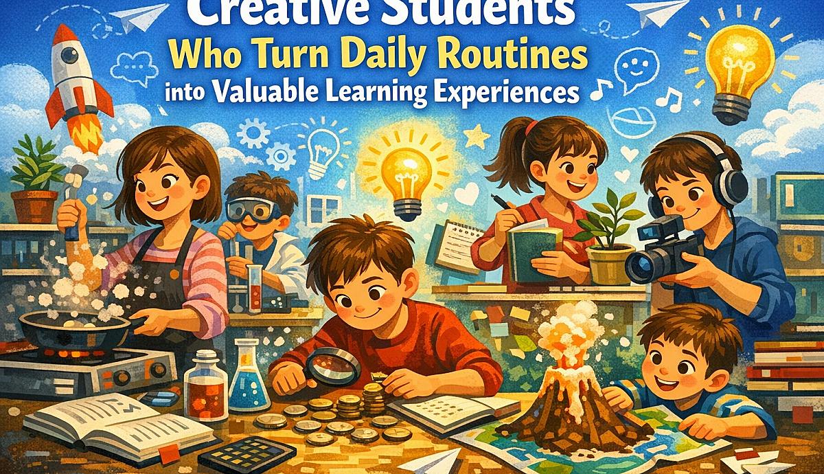 Creative Students Who Turn Daily Routines into Valuable Learning Experiences