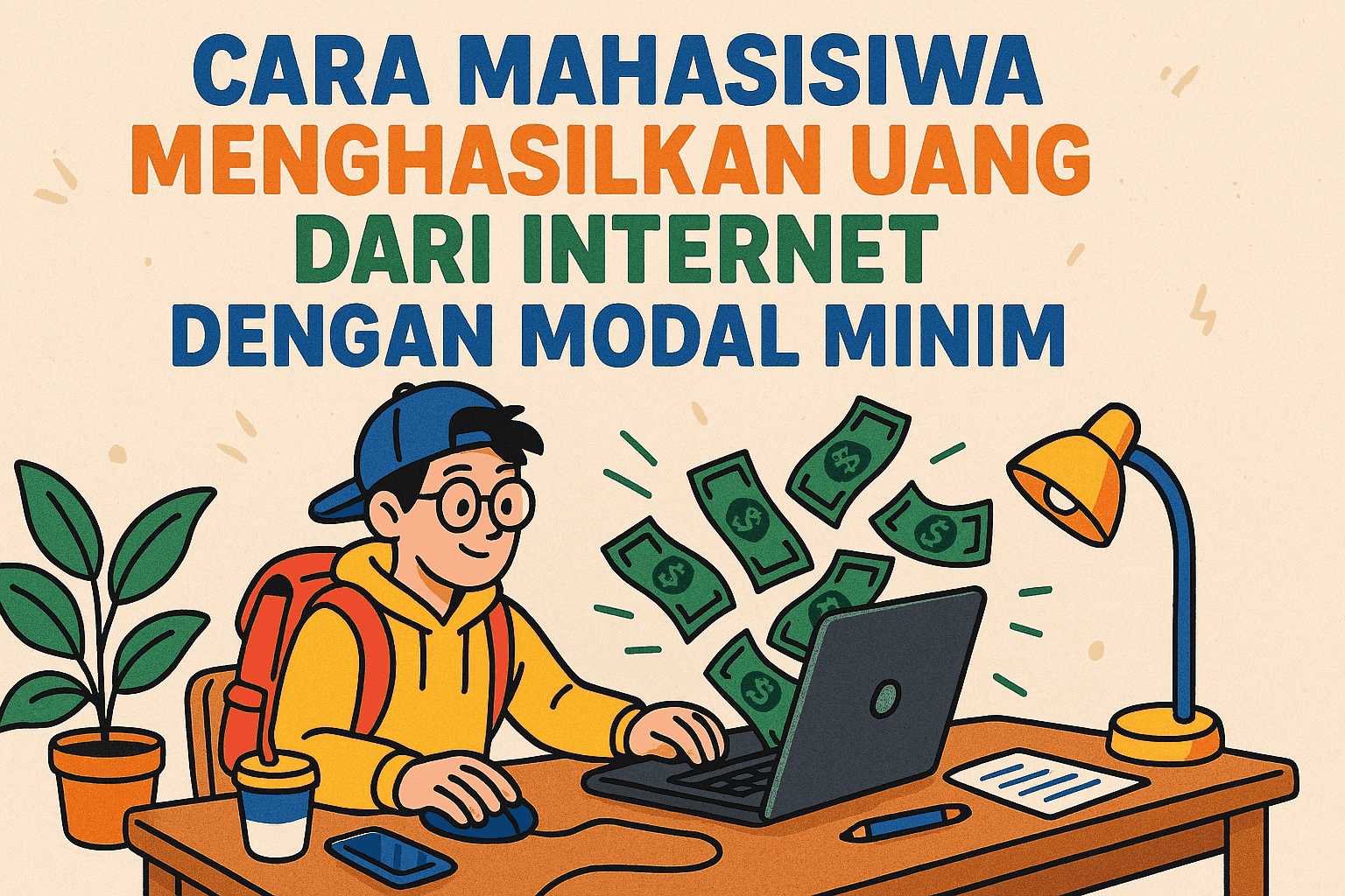 Cara Mahasiswa Menghasilkan Uang dari Internet dengan Modal Minim