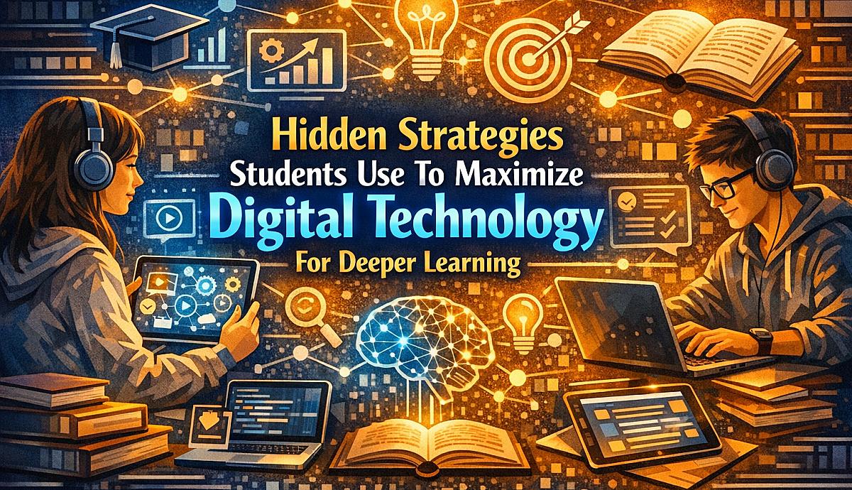 Hidden Strategies Students Use To Maximize Digital Technology For Deeper Learning