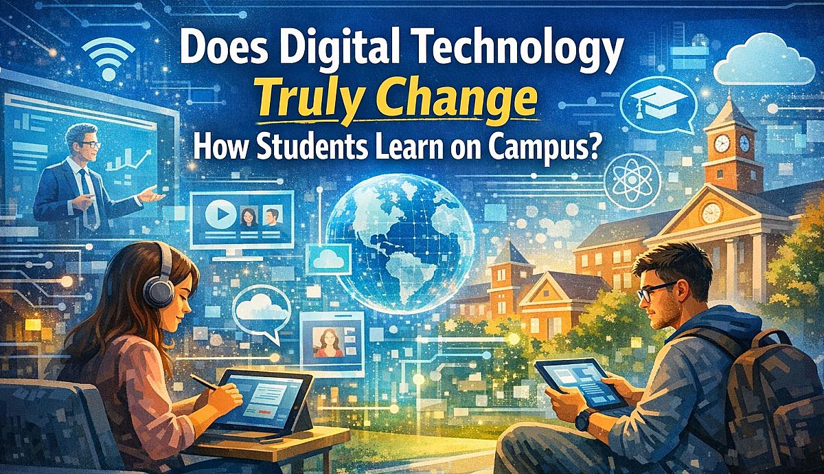 Does Digital Technology Truly Change How Students Learn on Campus