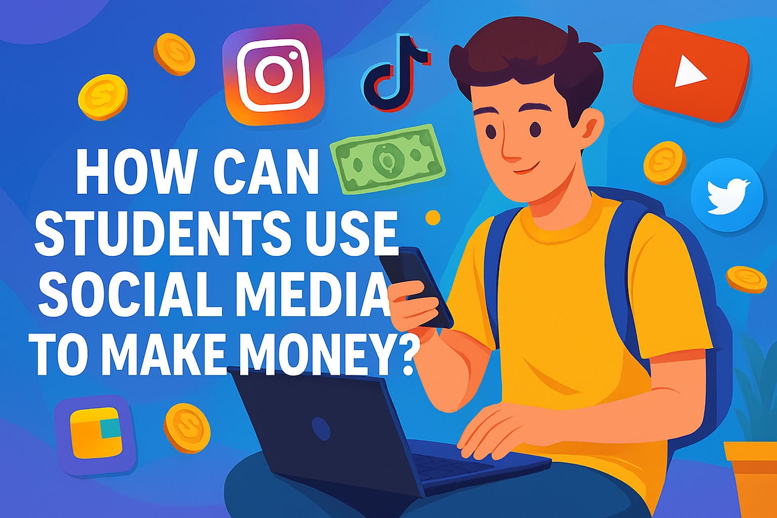 How Can Students Use Social Media to Make Money?