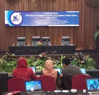 Seminar Hasil Program Pengabdian Kepada Masyarakat Mono Tahun 2017