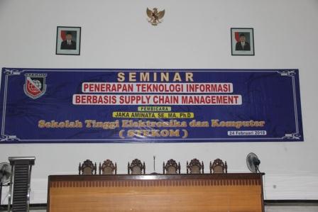 Seminar Penerapan Teknologi Informasi Berbasis Supply Chain Management