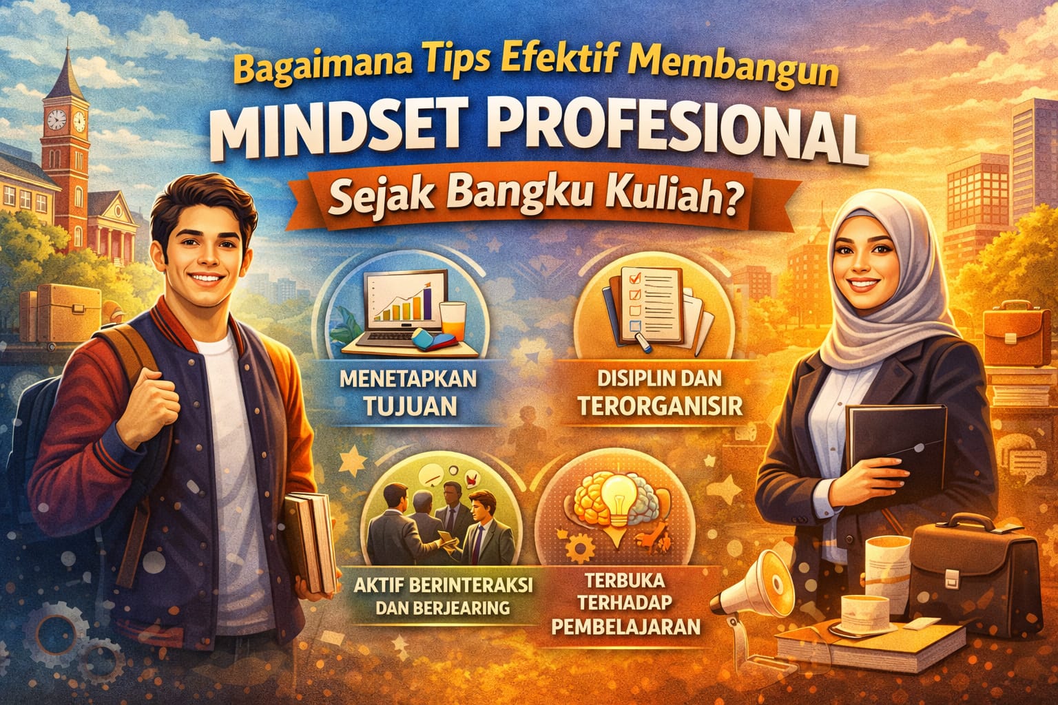 Bagaimana Tips Efektif Membangun Mindset Profesional Sejak Bangku Kuliah?