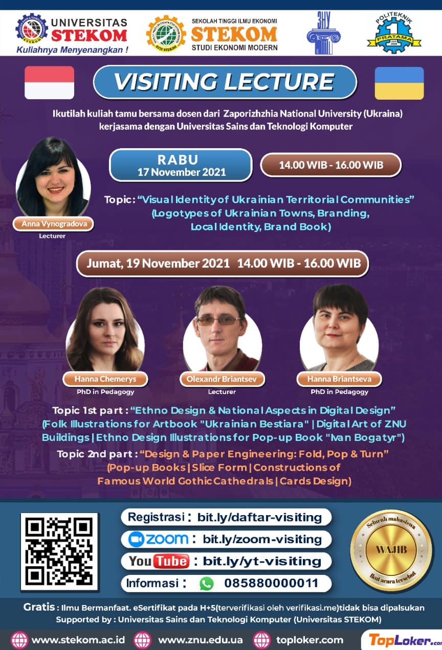 Guest Lecture with Graphic Design Faculty from Zaporizhzhia National University (Ukraine)
