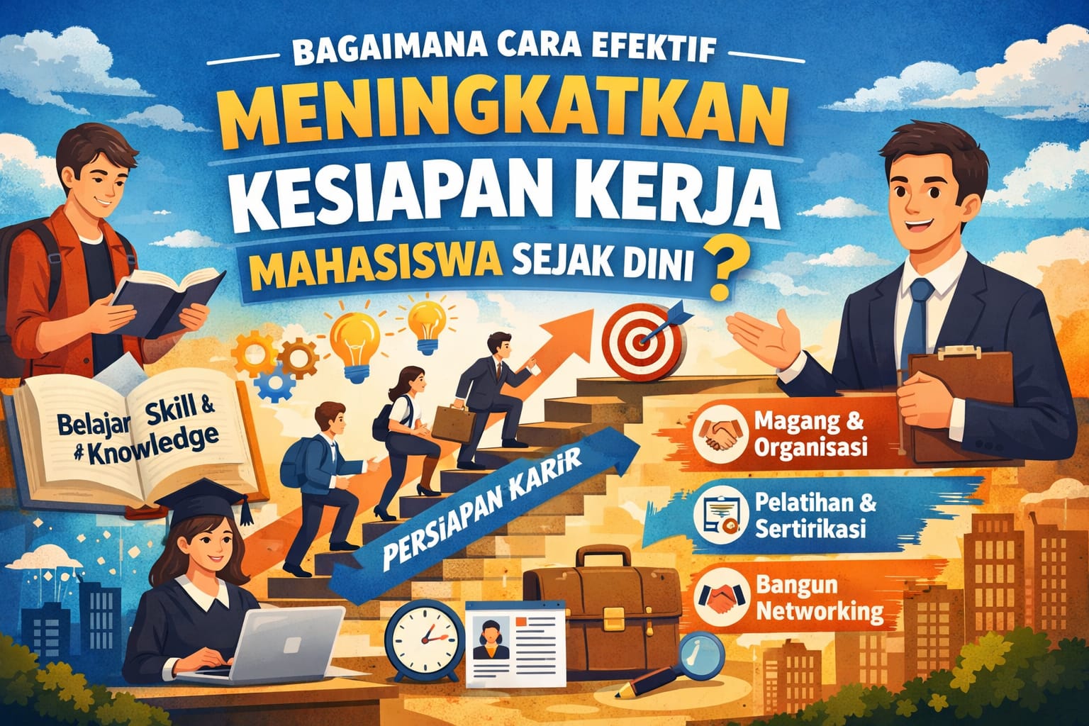 Bagaimana Cara Efektif Meningkatkan Kesiapan Kerja Mahasiswa Sejak Dini?