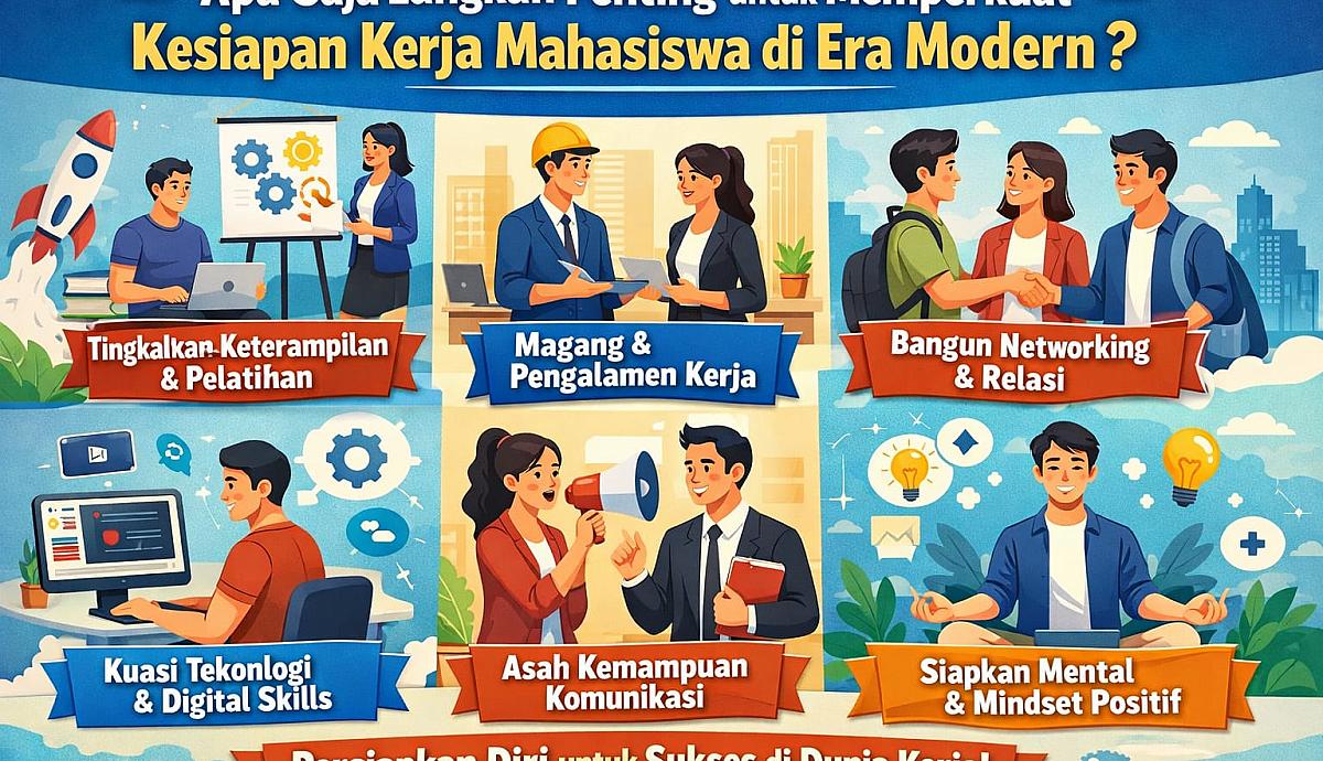 Apa Saja Langkah Penting untuk Memperkuat Kesiapan Kerja Mahasiswa di Era Modern?