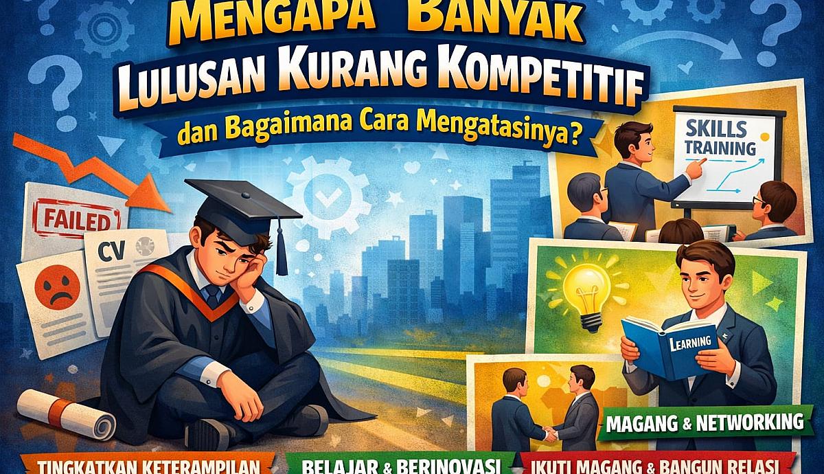 Mengapa Banyak Lulusan Kurang Kompetitif dan Bagaimana Cara Mengatasinya?