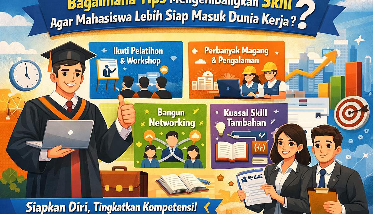 Bagaimana Tips Mengembangkan Skill agar Mahasiswa Lebih Siap Masuk Dunia Kerja?