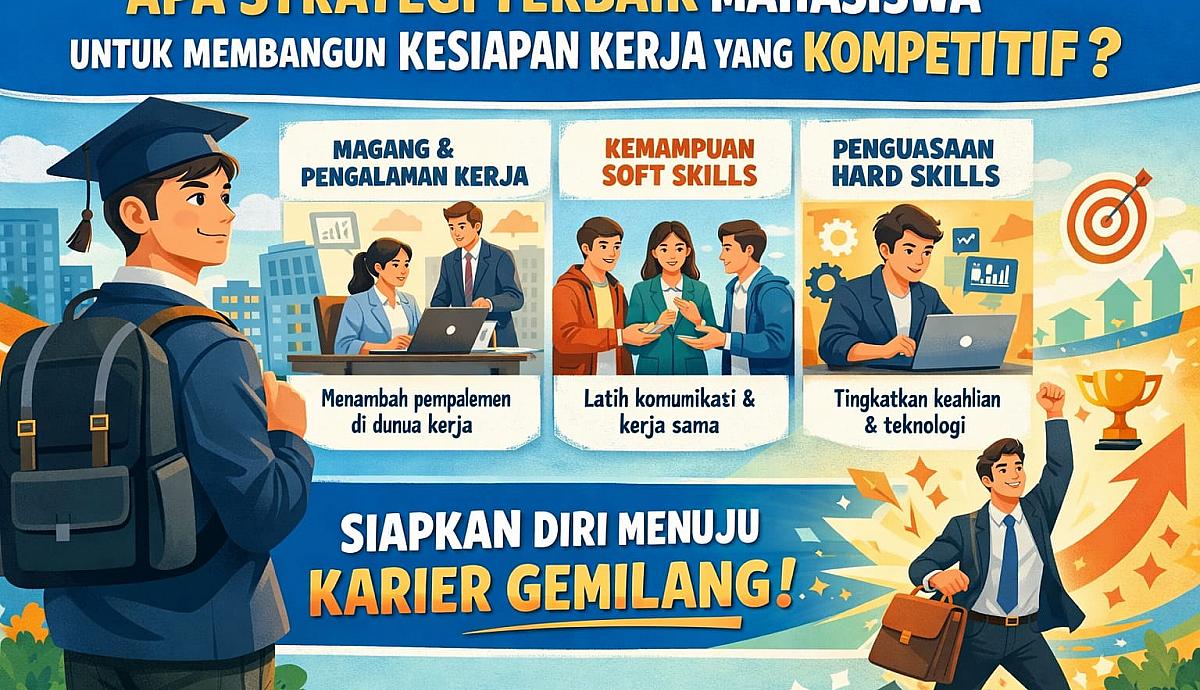 Apa Strategi Terbaik Mahasiswa untuk Membangun Kesiapan Kerja yang Kompetitif?