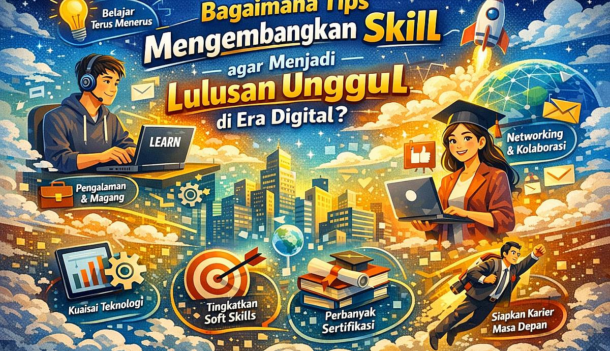 Bagaimana Tips Mengembangkan Skill agar Menjadi Lulusan Unggul di Era Digital?