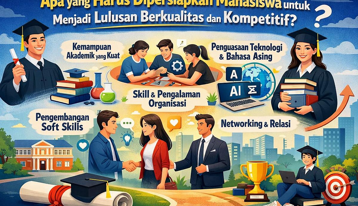 Apa yang Harus Dipersiapkan Mahasiswa untuk Menjadi Lulusan Berkualitas dan Kompetitif?