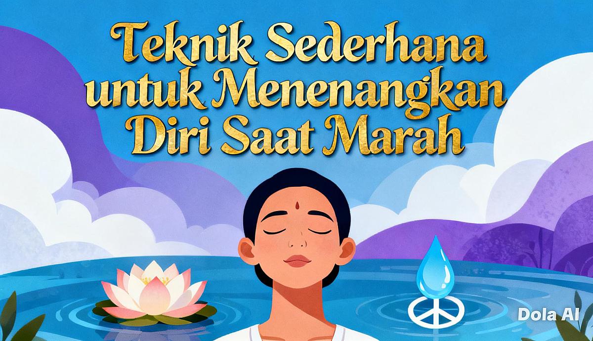 Teknik Sederhana untuk Menenangkan Diri Saat Marah