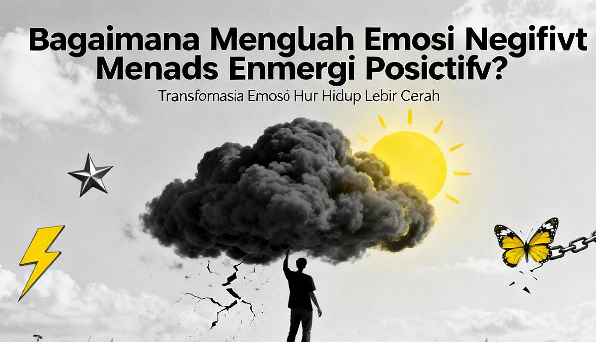 Bagaimana Mengubah Emosi Negatif Menjadi Energi Positif?