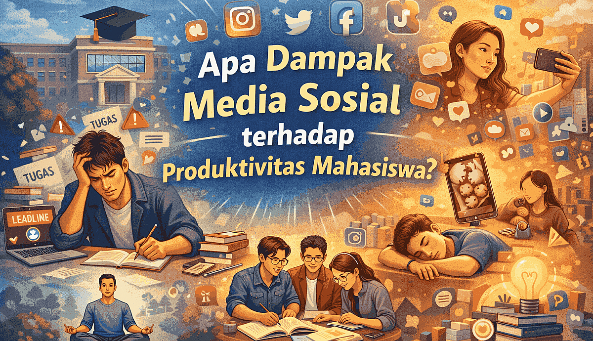 Apa Dampak Media Sosial terhadap Produktivitas Mahasiswa?