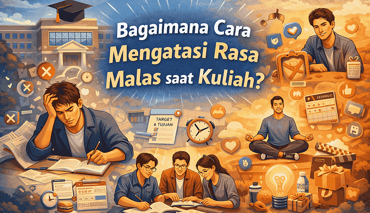 Bagaimana Cara Mengatasi Rasa Malas saat Kuliah?