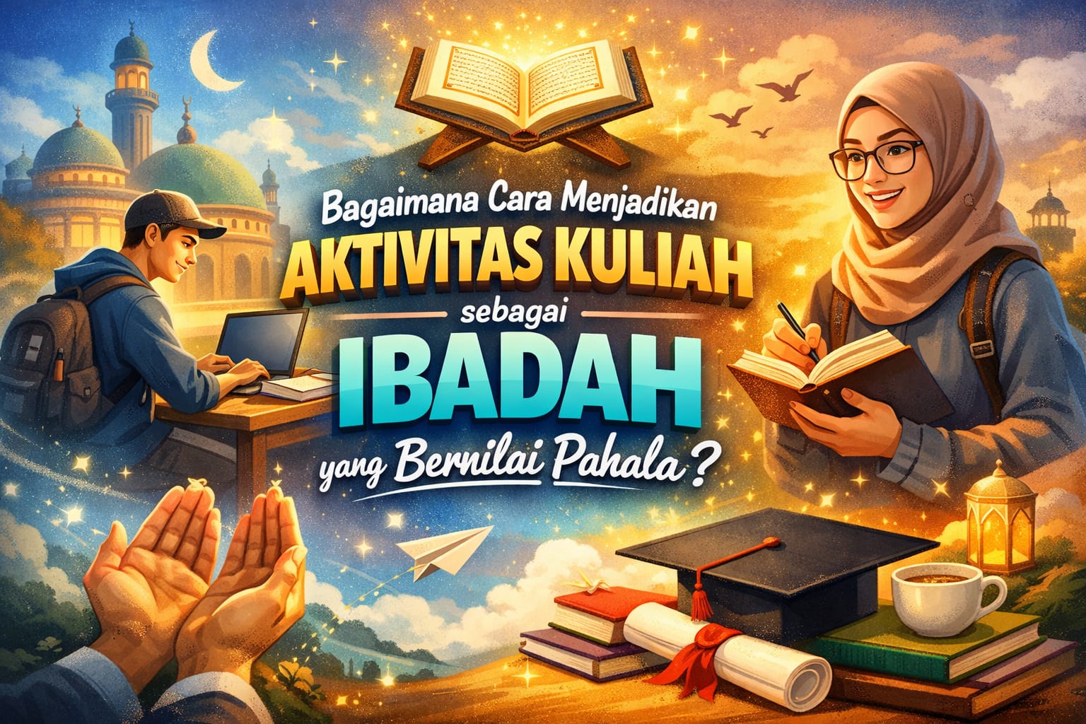 Bagaimana Cara Menjadikan Aktivitas Kuliah sebagai Ibadah yang Bernilai Pahala?