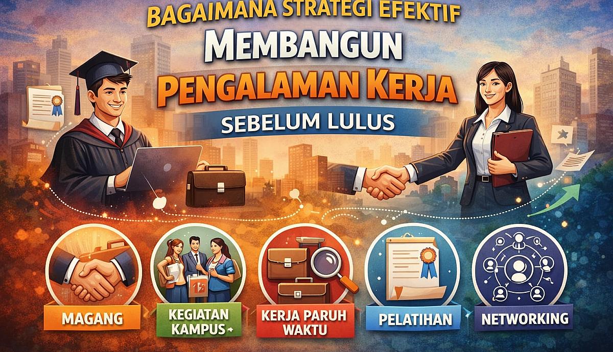 Bagaimana Strategi Efektif Membangun Pengalaman Kerja Sebelum Lulus