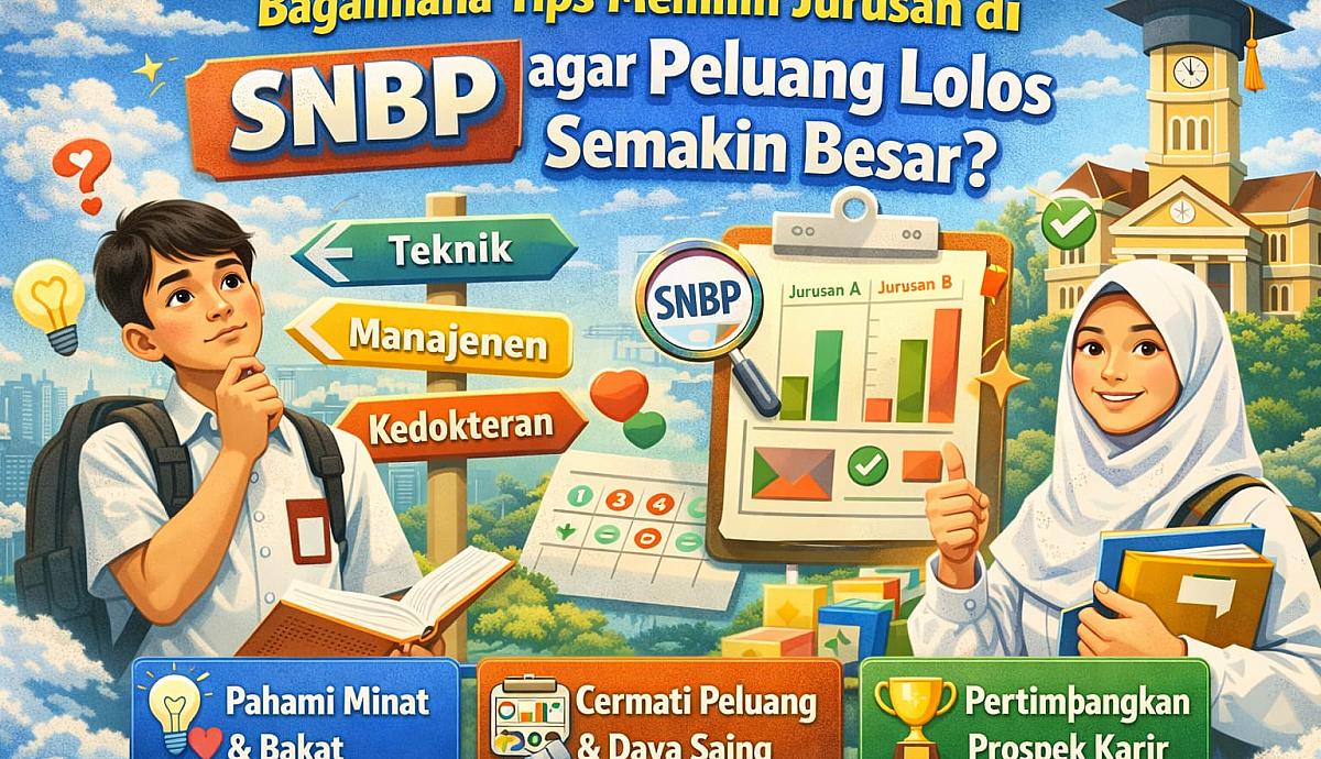Bagaimana Tips Memilih Jurusan Di Snbp Agar Peluang Lolos Semakin Besar?