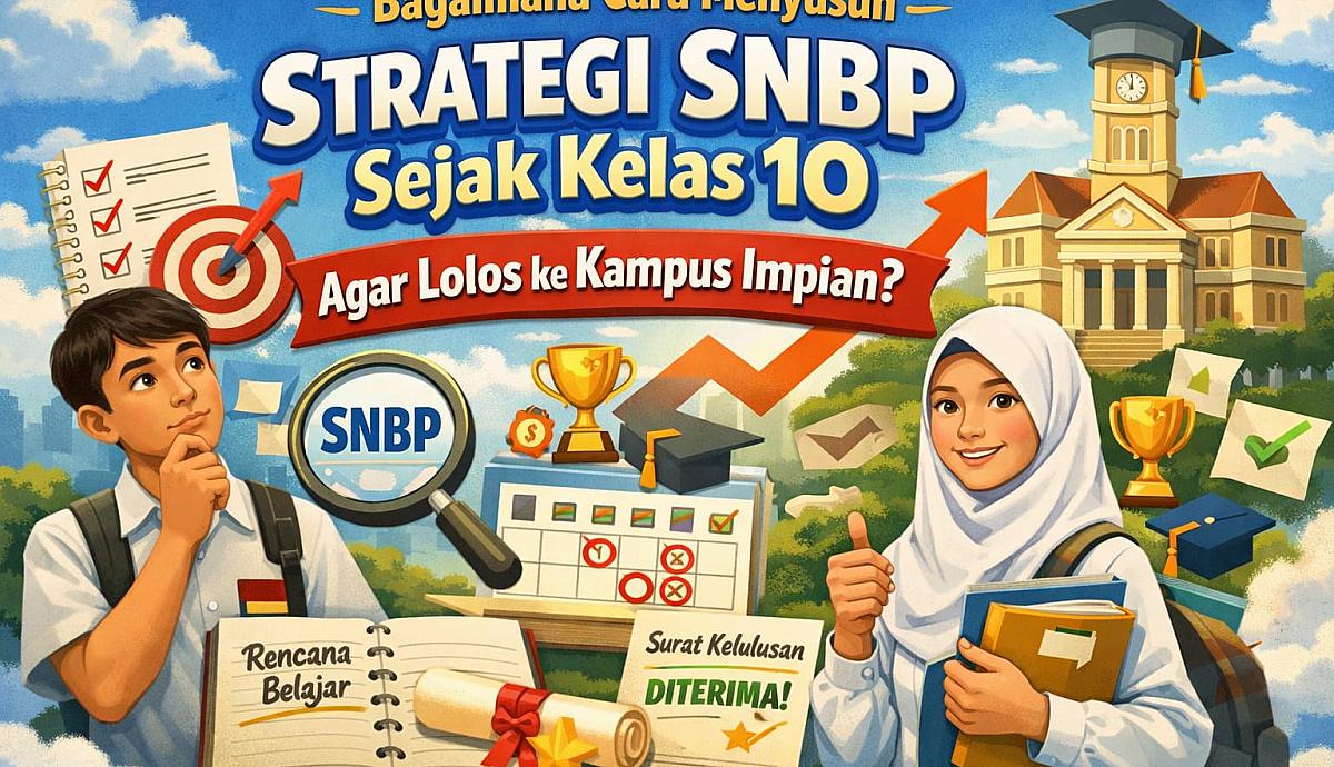 Bagaimana Cara Menyusun Strategi Snbp Sejak Kelas 10 Agar Lolos Ke Kampus Impian?