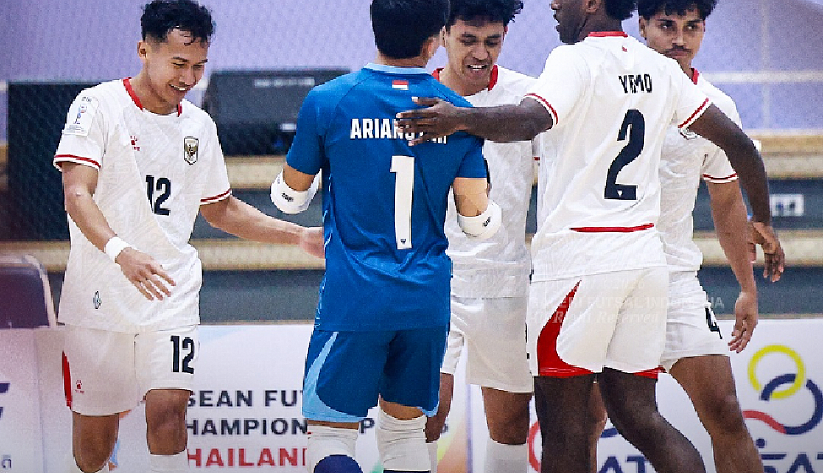 Indonesia Bungkam Malaysia 1-0 di AFF Futsal 2026 dan Pastikan Tiket Semifinal
