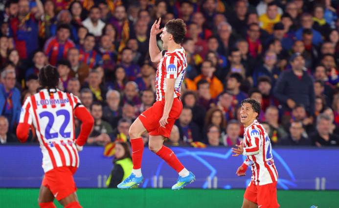 Atletico Madrid Bungkam Barcelona di Camp Nou, Blaugrana dalam Tekanan di Liga Champions