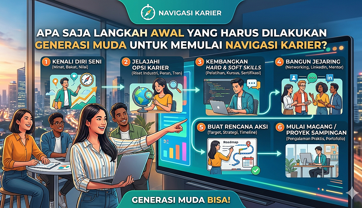 Apa Saja Langkah Awal yang Harus Dilakukan Generasi Muda untuk Memulai Navigasi Karier?
