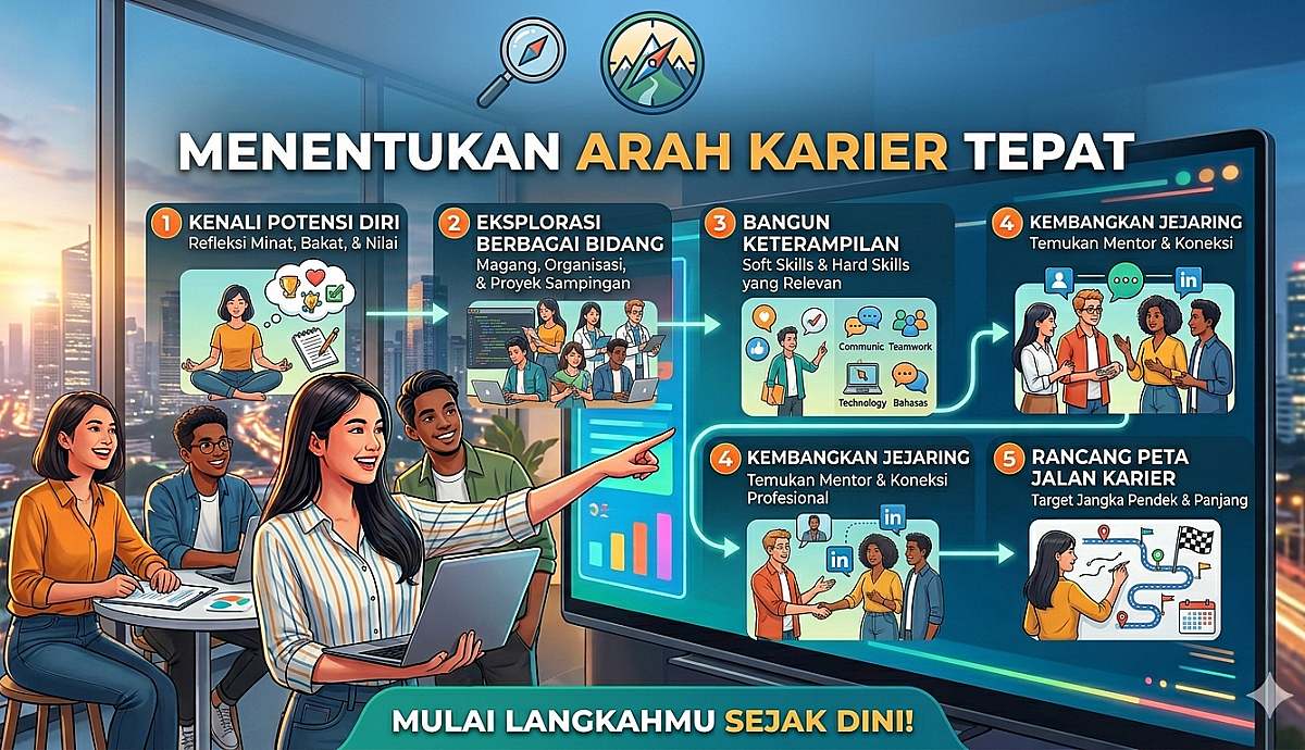 Bagaimana Cara Menentukan Arah Karier yang Tepat Sejak Usia Muda?