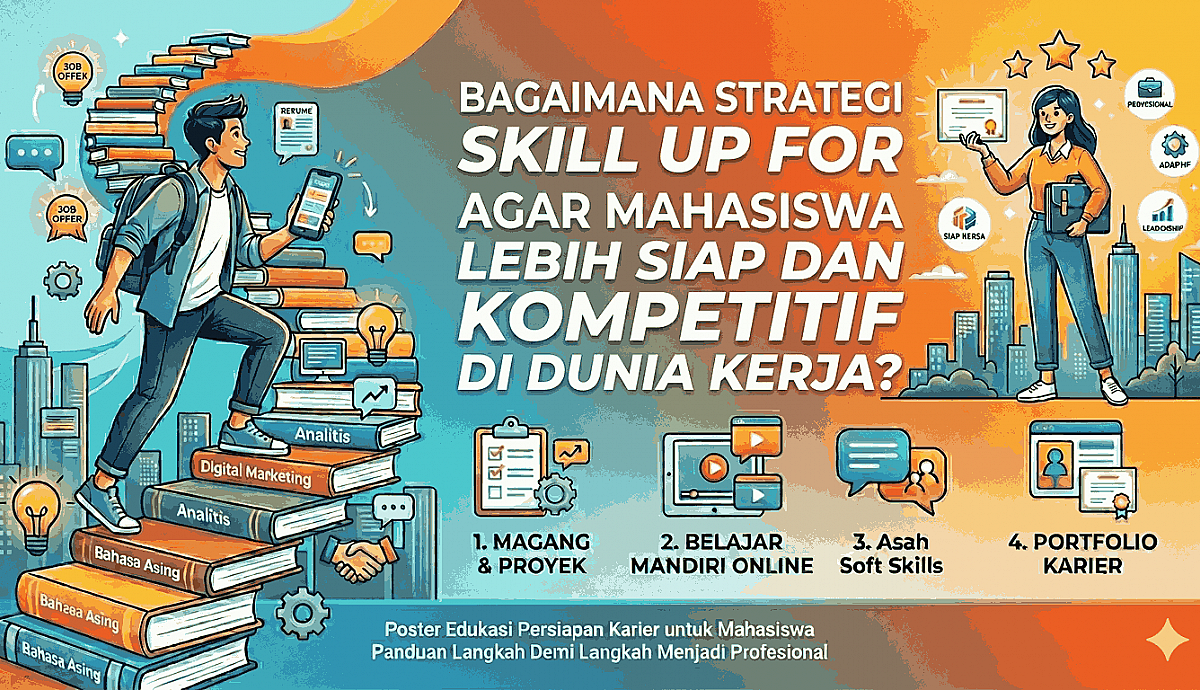 Bagaimana Strategi Skill Up for Success agar Mahasiswa Lebih Siap dan Kompetitif di Dunia Kerja?