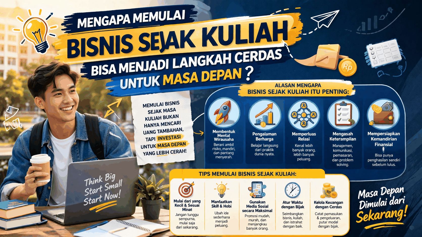 Mengapa Memulai Bisnis Sejak Kuliah Bisa Menjadi Langkah Cerdas Untuk Masa Depan?