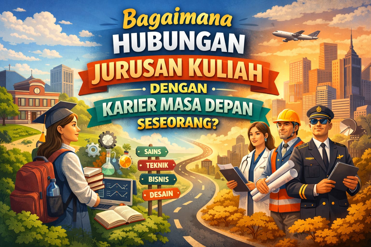 Bagaimana Hubungan Jurusan Kuliah dengan Karier Masa Depan Seseorang?