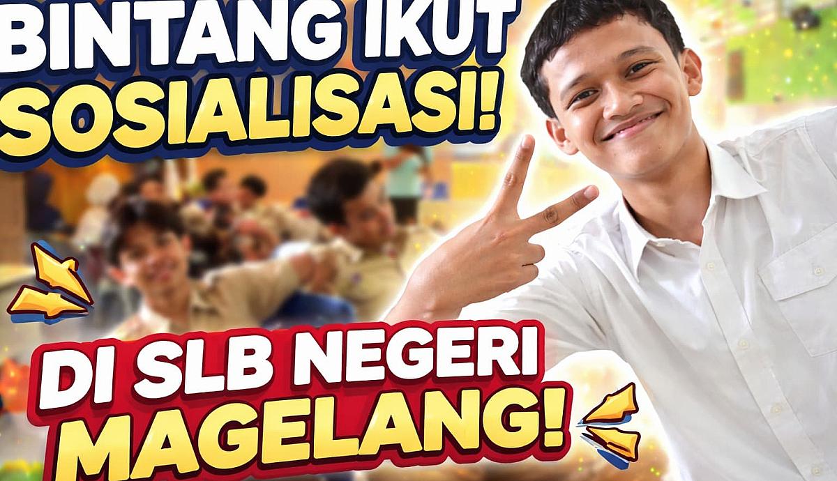 SiSiswa dari SMKN 1 Magelang, Muhammad Bintang Romadhon Ikuti Sosialisasi Strategi Kebekerjaan untuk Siswa Berkebutuhan Khusus di SLB Negeri Kota Magelang bersama Universitas STEKOM