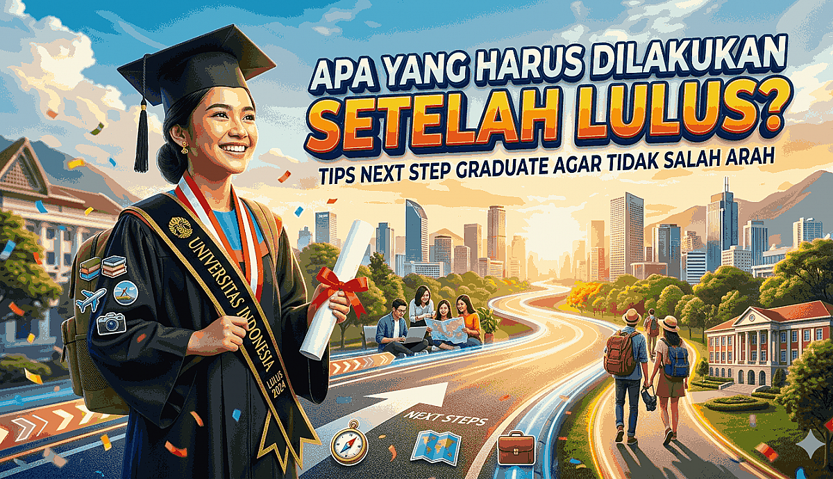 Apa yang Harus Dilakukan Setelah Lulus? Tips Next Step Graduate agar Tidak Salah Arah